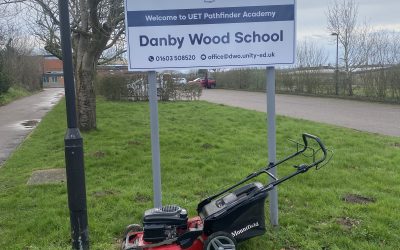 Danby Wood School Receives Generous Lawnmower Donation